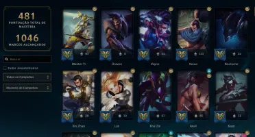 Conta de LOL Com 250 Skins Plat 4 com todos os champs