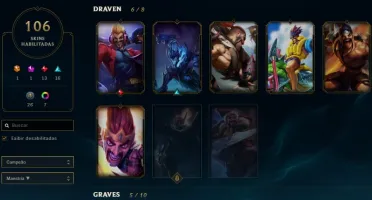 conta league of legends