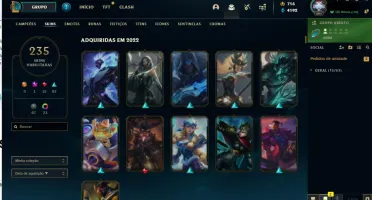 Conta League of legends