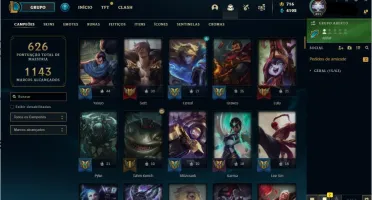 Conta League of legends