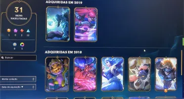 Conta LOL + Valorant