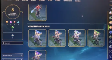 Conta LOL + Valorant