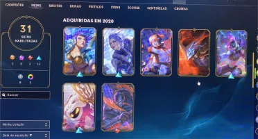 Conta LOL + Valorant