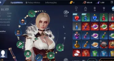 CONTA MIR4 LVL 45 + 3 PETS EPICOS + 4F SNAKE VALLEY / 51k PL