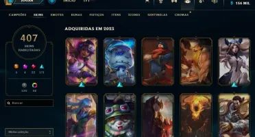 conta do league of legends