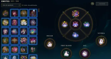 conta do league of legends