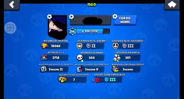 Conta brawl stars