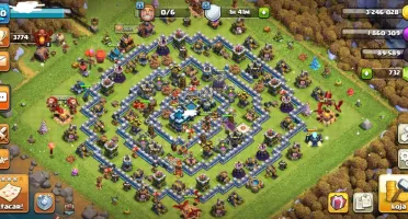 Clash of Clans CV13 BH 9 Full Forte Barato