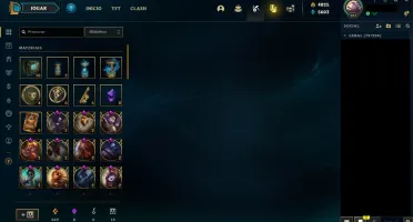 Challenger season passada, 4825RP, 5 emote chall, 2GM, 4Diam