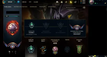 Challenger season passada, 4825RP, 5 emote chall, 2GM, 4Diam