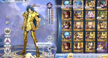 Conta Saint Seiya
