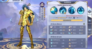Conta Saint Seiya