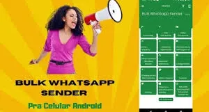 Bulk Sender Pró - Versão Celular - (Watsapp