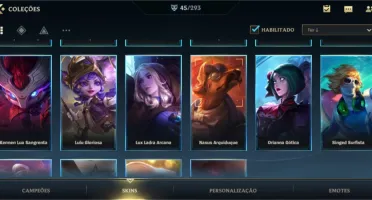Conta ouro com 45 skins