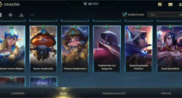 Conta ouro com 45 skins