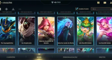 Conta ouro com 45 skins