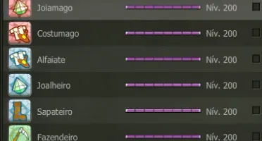 Conta Dofus Crocabulia 5 personagens 5 profissões
