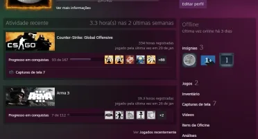 STEAM COM CS PRIME + ARMA3