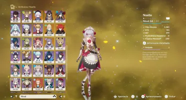 Conta Genshin Impact | Ar60 Zibai, Skirk,Mavuika, Raiden, ++