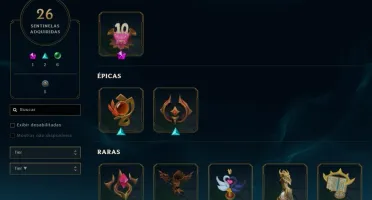 Venda Conta LoL com Skins Raras Prestígio