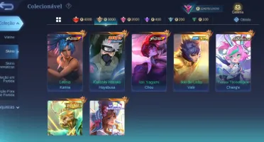 Conta Mobile Legends - Level 116 - 414 Skins