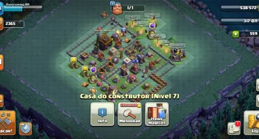 Conta Clash of clans CV 12,CC7