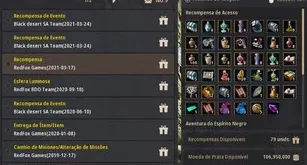 Conta Black Desert lvl 62 main ninja