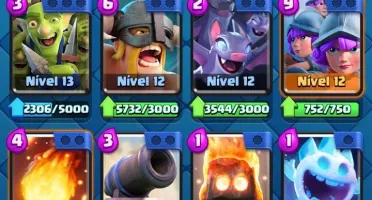 Conta de clash royale nível 13