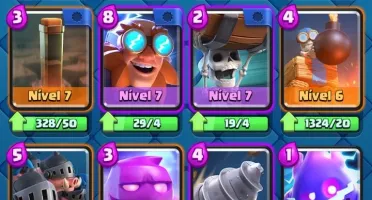Conta de clash royale nível 13