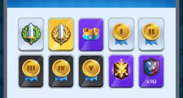 Conta de clash royale nível 13