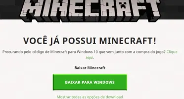 Conta Minecraft Original