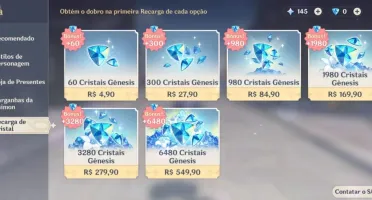 AR 57 NA com 18 personagens/armas 5 estrelas