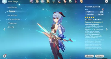 GENSHIN IMPACT - AR41 - HUTAO + GANYU + ALBEDO + KEQING + 5*