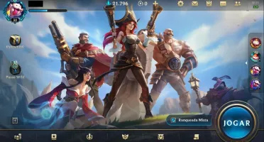 Conta ESMERALDA IV - LoL Mobile (Wild Rift)