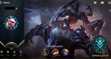Conta ESMERALDA IV - LoL Mobile (Wild Rift)