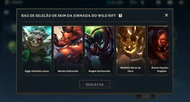 Conta ESMERALDA IV - LoL Mobile (Wild Rift)