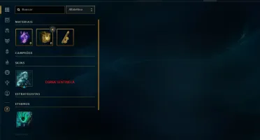 CONTA DE LOL UNRANKED C/ SKIN DA DIANA FOGOS DE ARTIFICIO
