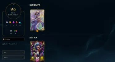 Conta League of Legends Full Acesso - 150 Champs e 96 Champs