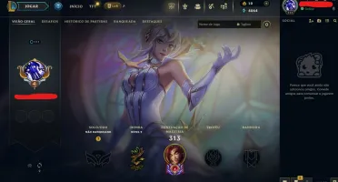 Conta League of Legends Full Acesso - 150 Champs e 96 Champs