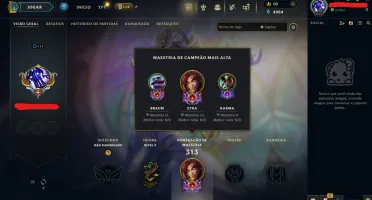 Conta League of Legends Full Acesso - 150 Champs e 96 Champs