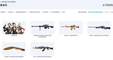 CONTA CROSSFIRE 6 VIPS