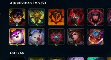 CONTA LOL PARA RUSH ELO