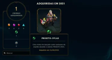 CONTA LOL PARA RUSH ELO