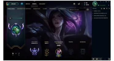 Conta Platina 1/194 Skins/ Todos os campeões