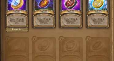 Hearthstone: Conta com 369 cards lendárias e 87000 Pó Arcano