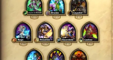 Hearthstone: Conta com 369 cards lendárias e 87000 Pó Arcano