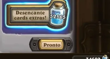 Hearthstone: Conta com 369 cards lendárias e 87000 Pó Arcano