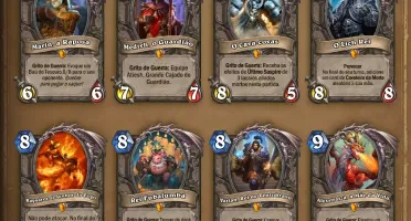 Hearthstone: Conta com 369 cards lendárias e 87000 Pó Arcano