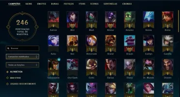 Conta League Of Legends Season II