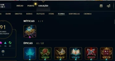 Conta League Of Legends Season II